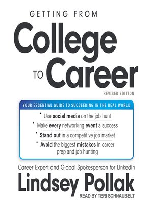 Getting from College to Career Revised Edition - Audiobook